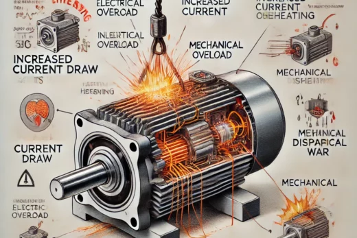 effects of putting a servo motor under stress