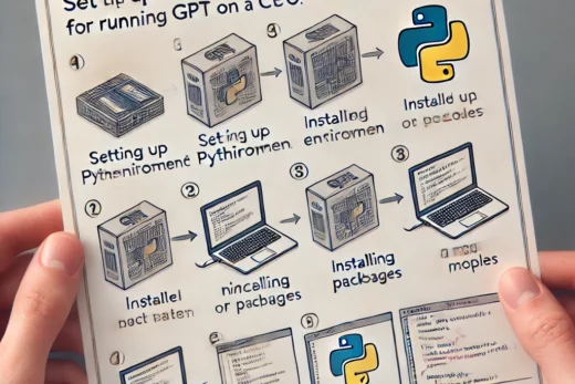 environment for running GPT models on a CPU