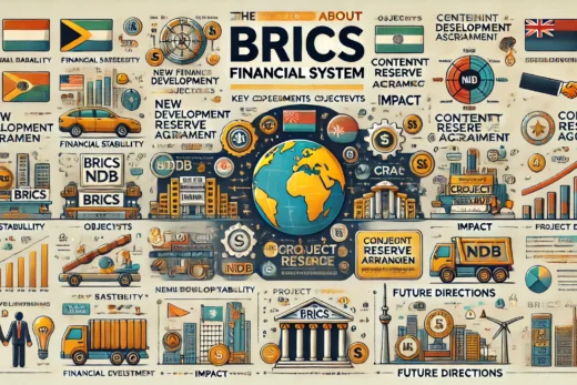 infographic about the BRICS financial system