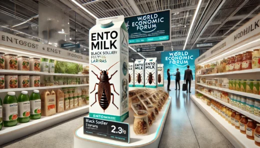 stylishly designed carton of EntoMilk