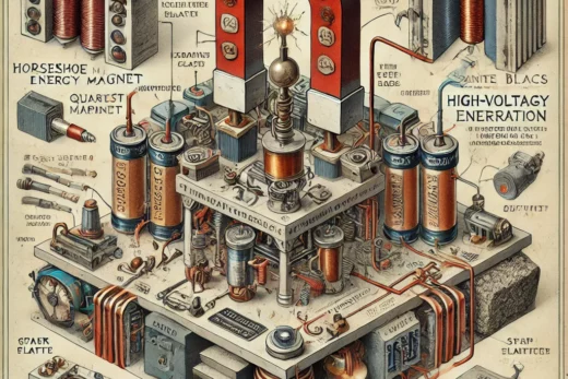 a high-voltage energy generation device