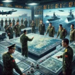 China's military readiness with a focus on commanders overseeing a battle scenario