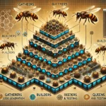 hierarchical multithreaded programming structure inspired by an insect hive