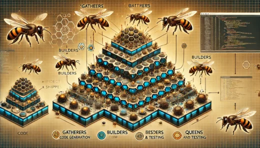 hierarchical multithreaded programming structure inspired by an insect hive