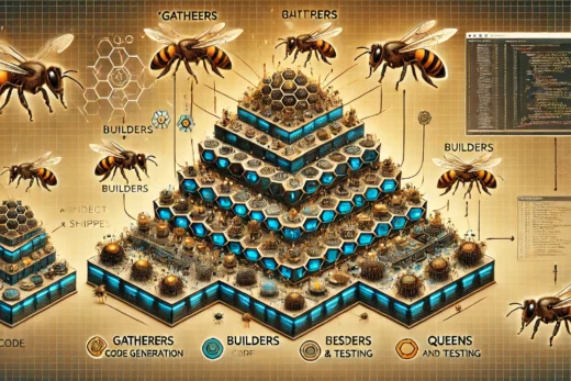 hierarchical multithreaded programming structure inspired by an insect hive