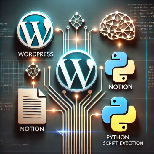 WordPress plugin integrating with OpenAI Notion and Python script execution