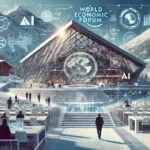 representation of the World Economic Forum (WEF) in Davos