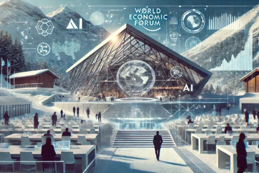 representation of the World Economic Forum (WEF) in Davos