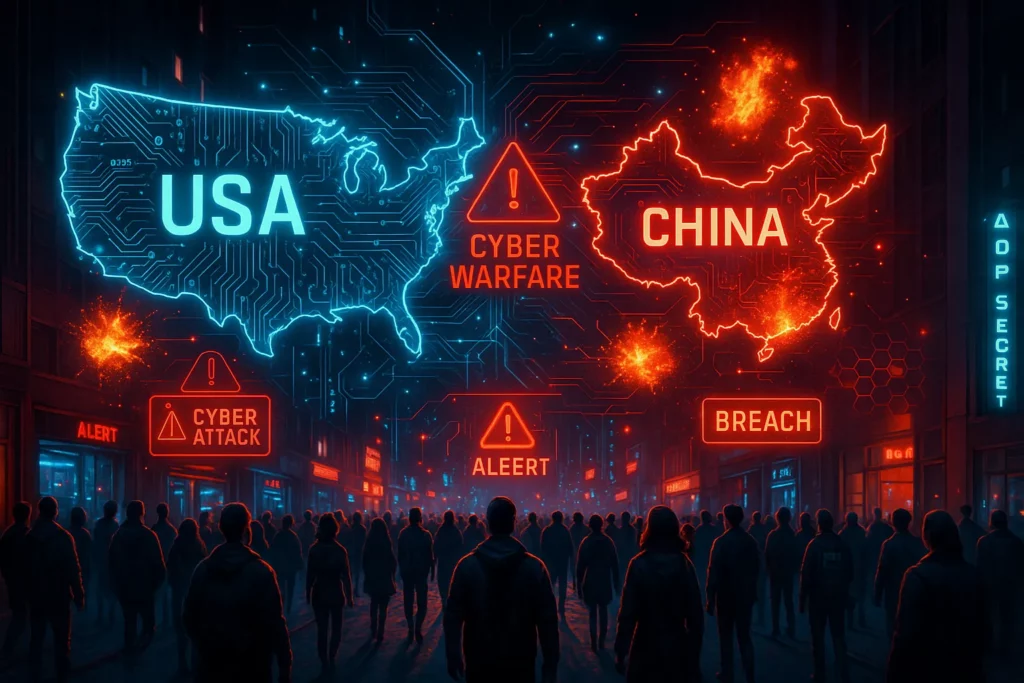 USA China Cyber Warfare