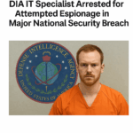 Arrested for Attempted Espionage