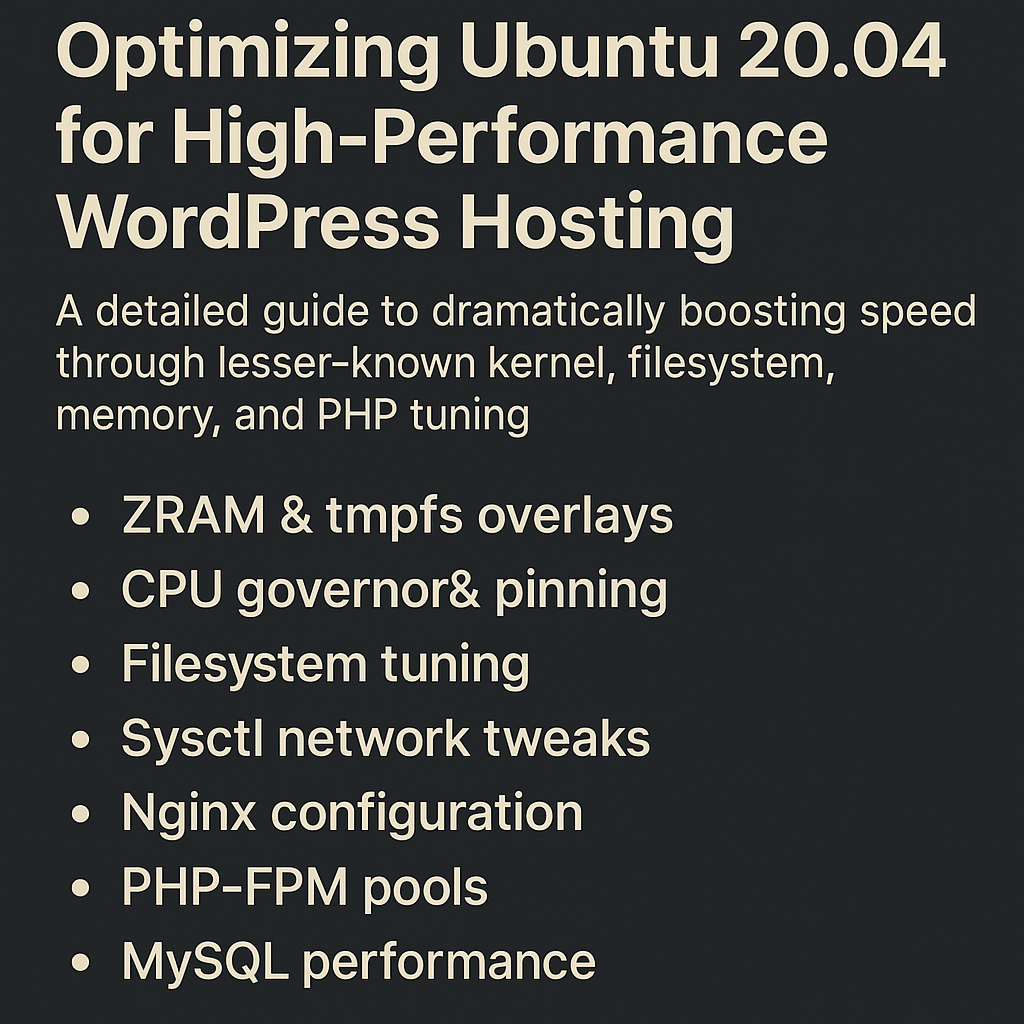 Ultimate Ubuntu 20.04 Optimization Guide 2