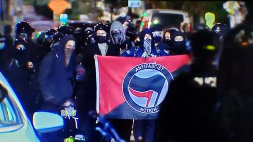 Antifa surrounds Seattle news team