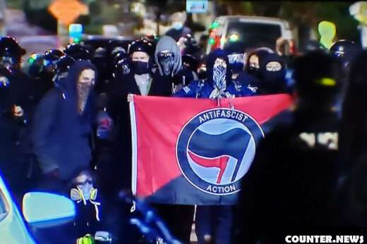 Antifa surrounds Seattle news team